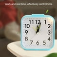 thumbnail image 4 of Jangslng Non Ticking Alarm Clock Battery Powered Silent Bedside Clock Night Light Easy to Read Loud Enough Travel Clock for Heavy Sleepers Kids Elderly, 4 of 8