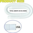 Swimming Pool Replacement Hose Diameter Is 1.25 Inches And Length Is 59