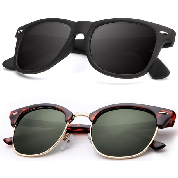 Gafas de sol KALIYADI polarizadas semisin montura que bloquean los rayos UV