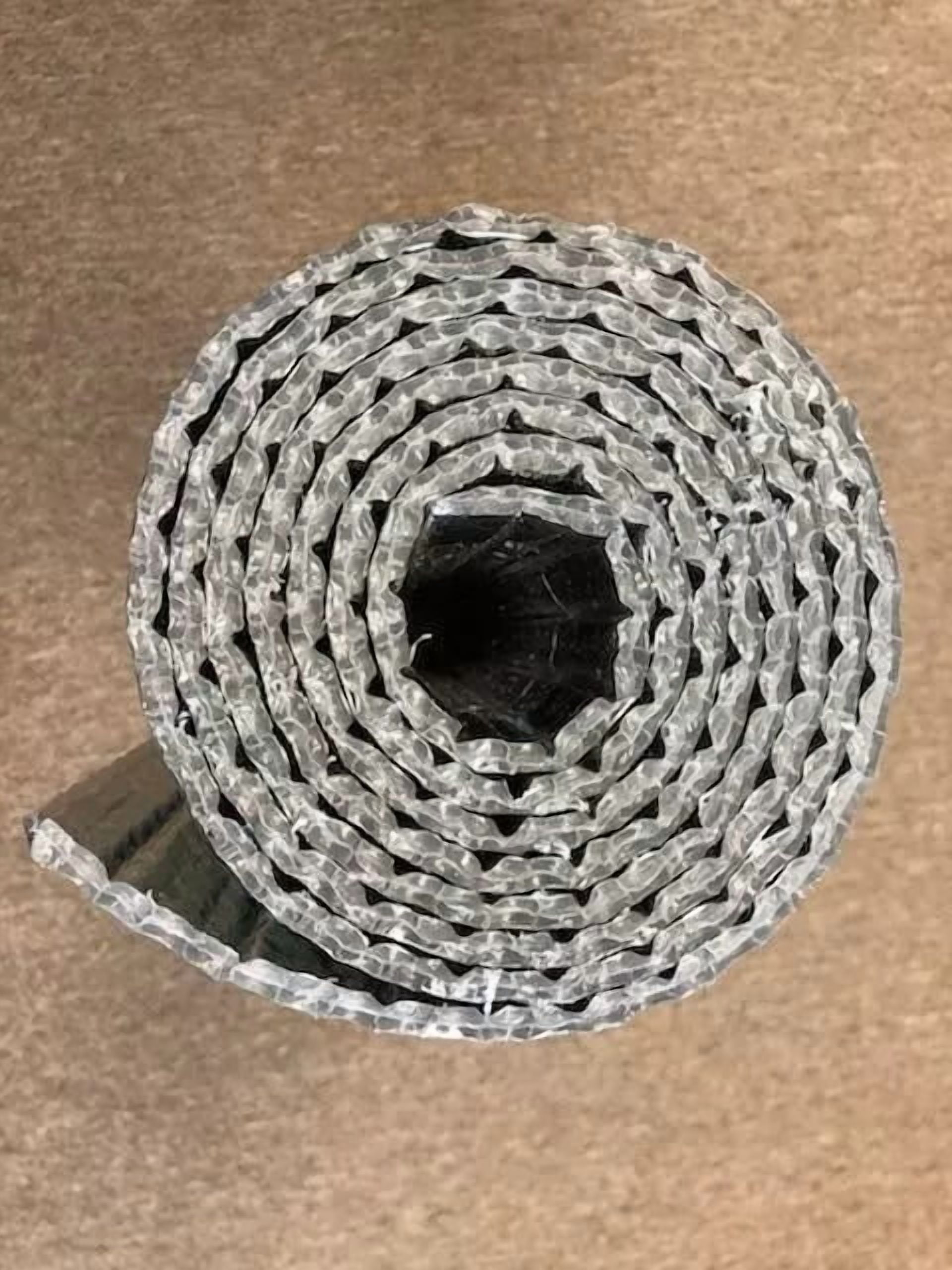 USEP DW1202504 Spiral Duct Wrap Reflective Insulation, 12" x 25'