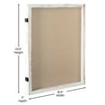 thumbnail image 4 of Flash Furniture Peyton Solid Pine Shadow Box Display Case 24 x 18 Whitewash (HMHD23M12YBWW), 4 of 9
