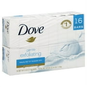 Dove Beauty Bar, Gentle Exfoliating - 4 oz. - 16 bars