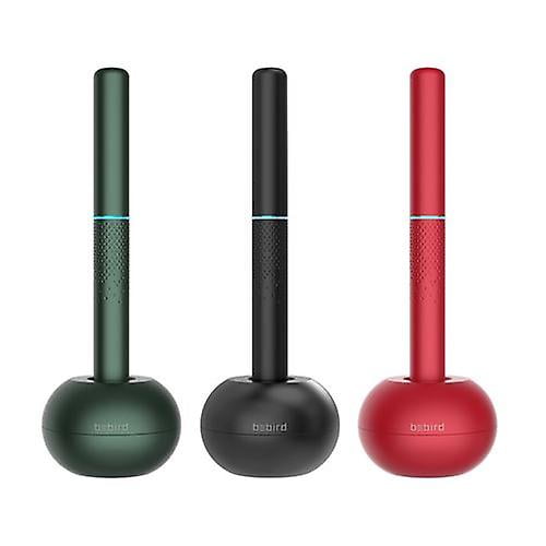 Bebird M9 Pro Otoscope Smart Visual Ear Cleaning Stick with 1080p HD digital endoscope in black, also shown in green and red. Designed as a precision diagnostic tool with a 3.5mm objective diameter and optimal focal length of 1.5-2cm. Features include a magnetically charged base, 350mAh battery with 1.5-hour fast charging, and WiFi connectivity for real-time image transmission at 30fps. Suitable for detailed inspections in medical or diagnostic settings.