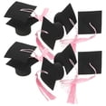 thumbnail image 2 of 10ocs Graduation Party Cake Decoration Mini Doctoral Cap Cupcake Ornament Graduation Tale Centerpiece, 2 of 8