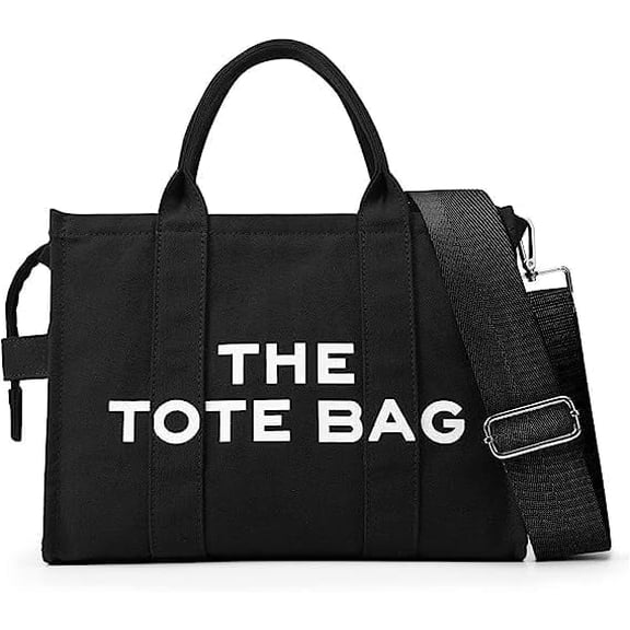 Tote Bag with Zipper Tote Bag for Women Canvas Crossbody Bag Shoulder Bag Satchel Bag
