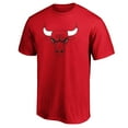 thumbnail image 2 of Men's Red Chicago Bulls Logo T-Shirt, 2 of 3