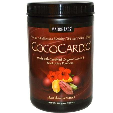 Juice Plus Trio Madre Labs, CocoCardio, Certified Organic Cocoa & Beet Juice Powders, Plus Hibiscus Extract, 7.93 oz. (pack of 1) ()