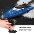 thumbnail image 3 of Lancha Rápida RC, Bote RC de Alta Velocidad, Modelo de Juguete para Niños Impermebles Para Niños y Adultos al Aire Libre de Control Remoto, 3 of 7
