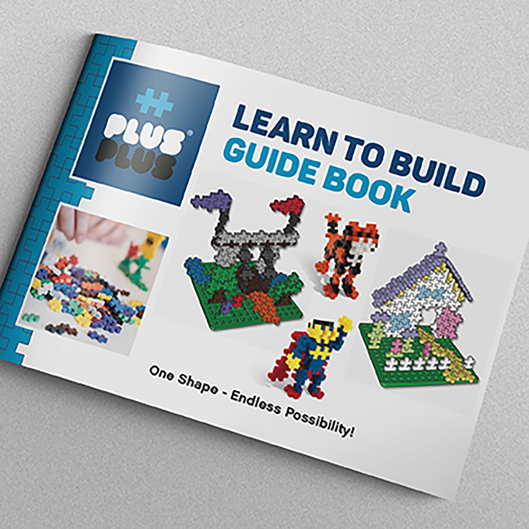 Plus-Plus - Learn to Build Open Play Building Set - 400 pc Basic