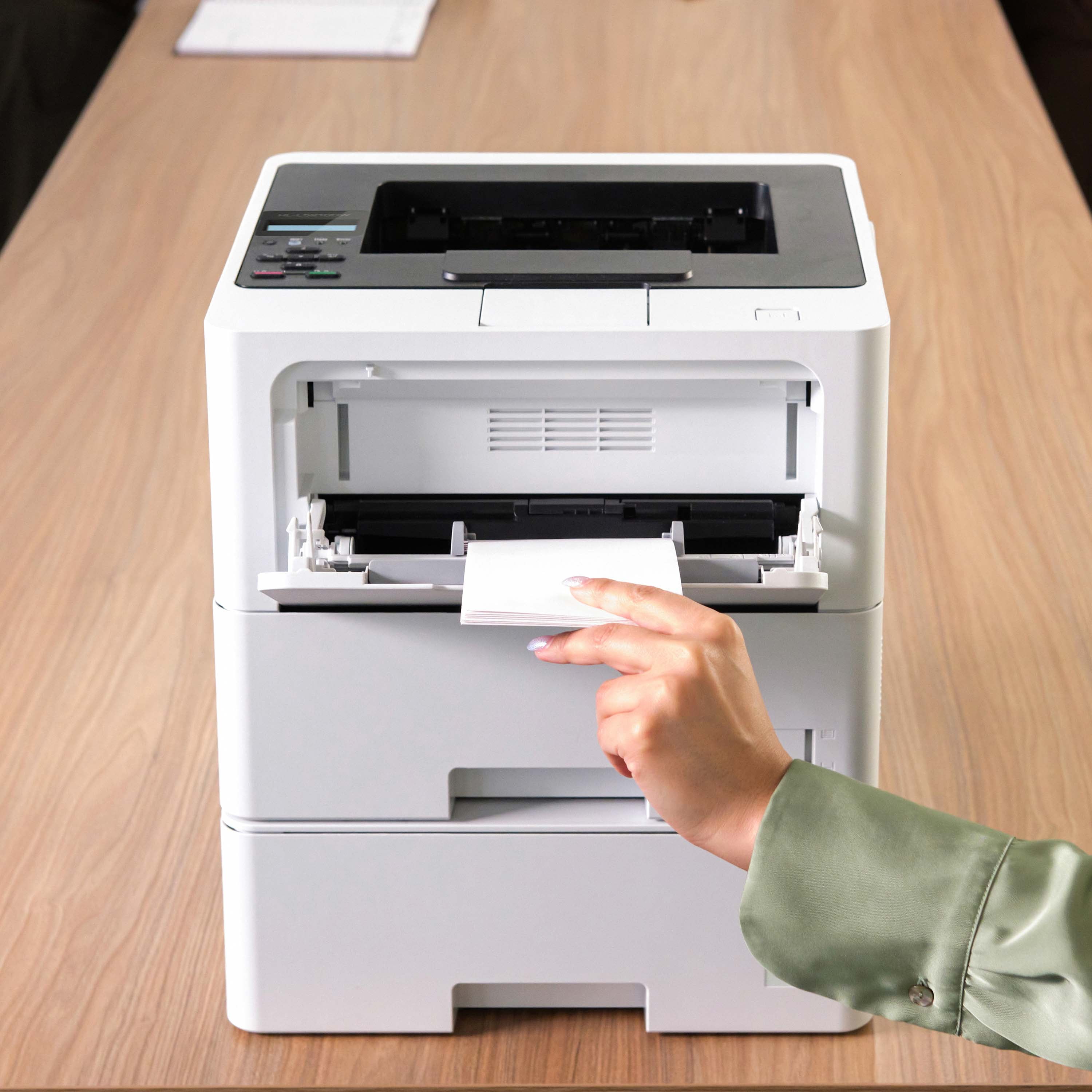 Brother HL-L6210DWT Business Monochrome Laser Printer with Dual Paper Trays, Wireless Networking, and Duplex Printing