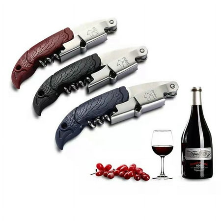 

Clearance! Kitchen Utensils Set Eguiwyn Wine Opener Corkscrew Wine Foil Cutter Manual Wine Key Bottle Openers for Waiters Bartenders Wine Bottle Opener C