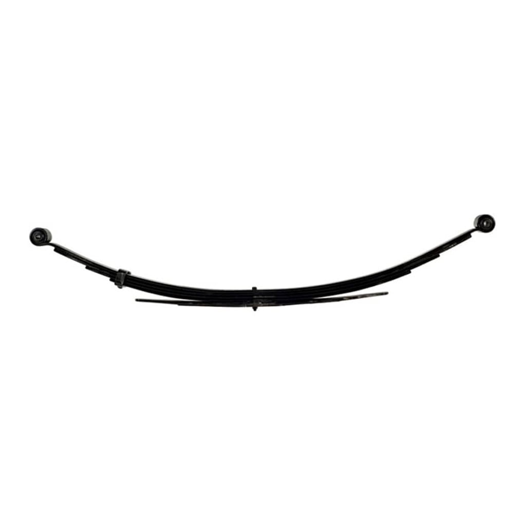 KarParts360 For Isuzu Hombre 1996 97 98 99 2000 Suspension Leaf Spring | Steel | Black Bushing Color | Berlin Eye End 1 Attachment Type | Berlin Eye End 2 Attachment Type | For 15642471, 61-971