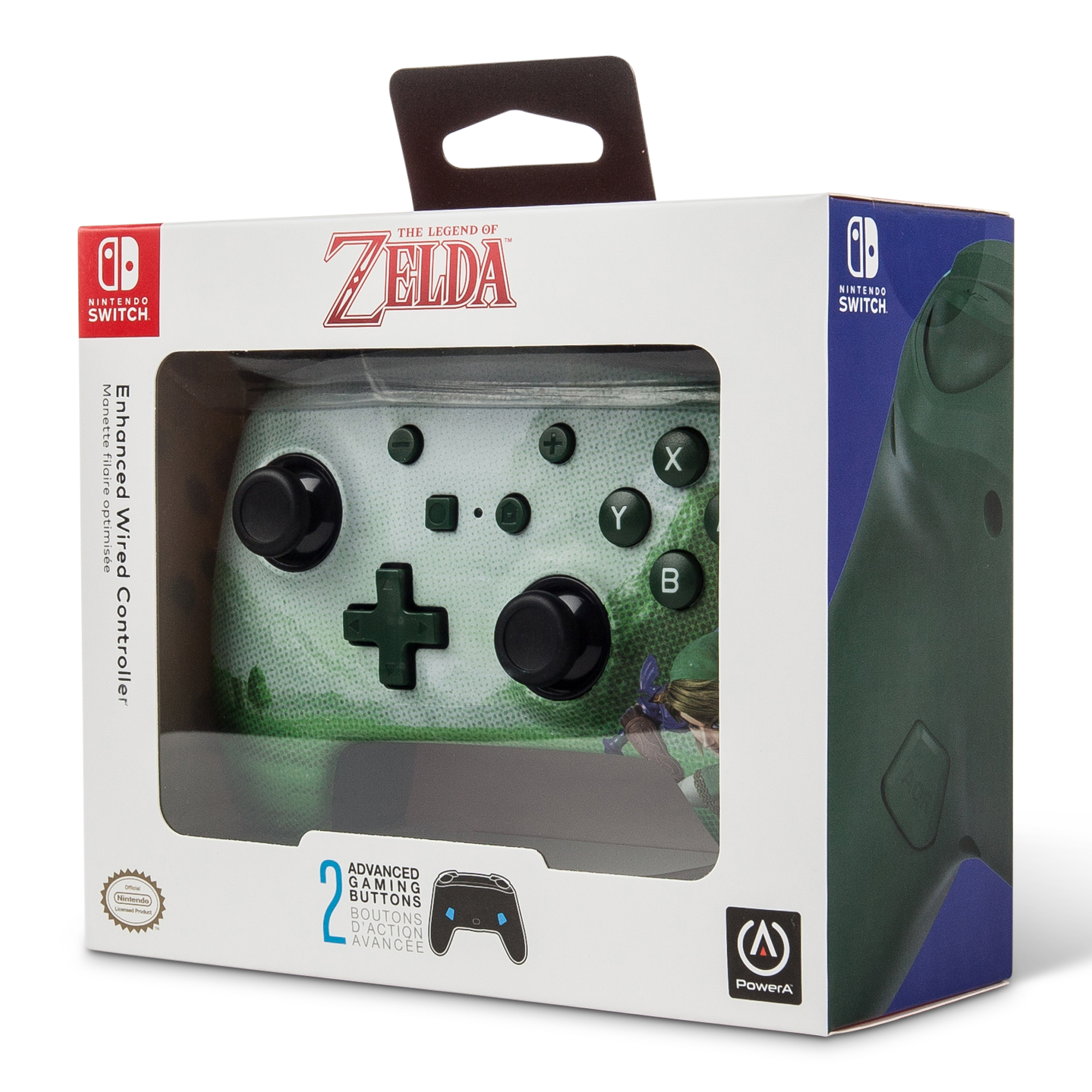 PowerA Enhanced Wired Controller for Nintendo Switch - Link Hyrule - image 11 of 12