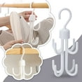 thumbnail image 2 of 360 De Gree Bag Rack Female Bag Hook Bag Hook Artifact Schoolbag Wardrobe Storage Rack Multi Function Rotating Clothes Rack Hook, 2 of 5