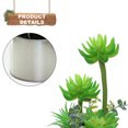 thumbnail image 3 of 2pcs simulation succulents potted plants creative fashion home decoration artificial green plants - type:style1, 3 of 5