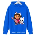 thumbnail image 2 of Sudadera con capucha de casa de muñecas Kawaii Gabbys 2024, ropa para niños, ropa para niñas, ropa de moda para bebés, sudadera cálida de otoño, tops para niños, 2 of 5