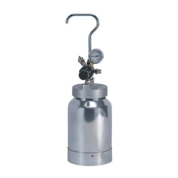 Binks Aluminum Pressure Cup,Screw Type Lid 80-295