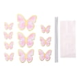 thumbnail image 1 of Kripyery Cake Topper Anti-fall Innovative Lightweight Realistic Butterfly Baking Insert Card Party Decor, 1 of 8