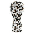 thumbnail image 2 of Yuyamidu Dachshund Golf Club Head Cover, Cute Golf Headcover Driver Headcover Fairway Wood Headcover Hybrid Club Head Cover, 2 of 7