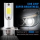thumbnail image 5 of Bombillas LED para faros delanteros de coche, luces de 9005 K, 9006 K, 3000K, COB, C6, H7, H11, H4, Hi/Lo, H1, H3, H8, HB1, HB3, HB4, HB5, HIR2, H13, H27, 6000, 8000, 5 of 5