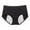 Black, variant on 1Pc Women's Pocket Physiological Underwear Women's Leak Proof Widened Pure Cotton Crotch Large Medium High Waist Sanitary Pants Black L