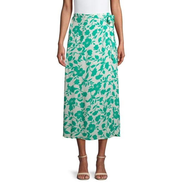 Time and Tru Women's Side Tie Skirt - Walmart.com