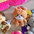 thumbnail image 4 of Muñeco de peluche de dibujos animados Kpop (G)I-DLE I SWAY KLAXON, colgante de bolso periférico de Minnie, Keychian YUQI Soyeon Miyeon, adorno de mesa, 4 of 5