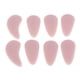 thumbnail image 3 of Paquete de 8 púas de dedo Guzheng con ranura y clavos de cítara. Rosa l, 3 of 9