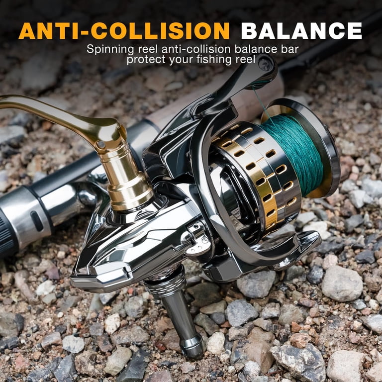 Ghosthorn Fishing Reels Freshwater Spinning Reel Saltwater Fishing Reel 13+1 Stainless Steel Ball Bearings Fishing Reel Up to 26.5LBs Max Drag 5.5:1 ... Ghosthorn Fishing Reels Freshwater Spinning Reel Saltwater Fishing Reel 13+1 Stainless Steel Ball Bearings Fishing Reel Up to 26.5LBs Max Drag 5.5:1 ...