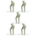 thumbnail image 1 of Qarigey Pantalones de yoga elásticos de cintura alta para correr y correr para mujer, pantalones deportivos hasta los tobillos para niñas, Type2 NO2, 1 of 6