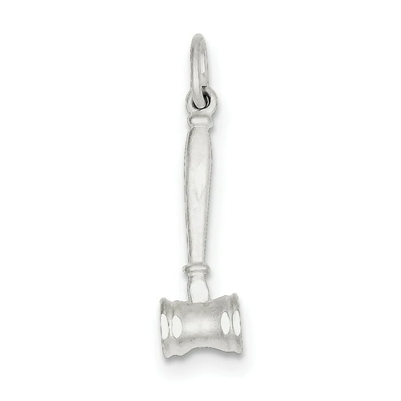FJC Finejewelers Sterling Silver Gavel Charm