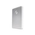 thumbnail image 3 of G-Technology G-DRIVE mobile USB-C GDMUCWWC20001ADBv2 - Hard drive - 2 TB - external (portable) - 2.5" - USB 3.1 Gen 1 (USB-C connector) - 5400 rpm - silver, 3 of 9