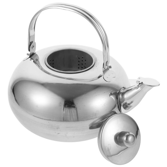 WORGEOUS Stainless Steel Tea Kettle With Infuser Stovetop Whistling Teakettle Coffee Teapot For Stovetop Gas Induction Electric Stovetops