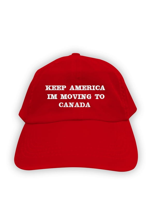 - Keep America I'm Going to Canada Dad Hat
