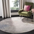 thumbnail image 2 of SAFAVIEH Meadow Rebeca Abstract Area Rug, Grey/Gold, 6'7" x 6'7" Round, 2 of 8