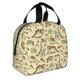 thumbnail image 2 of Fotbe Cartoon Dinosaurs Bolsa Térmica con Estampado y Forro de Aluminio Grueso Bolsa de Almuerzo con Bolsillo Frontal para Hombres y Mujeres, Ideal para Trabajo, Escuela, 2 of 8