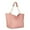 Pink, variant on Montana West Large Tote Bag for Women Oversized Shoulder Purses with Chain Handbags, White