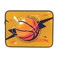 thumbnail image 7 of Basketball in Pop Art Style 17 inch Portable Laptop Sleeve Compatible with MacBook Air Notebook Computer Case for Men Women College School Students, 7 of 7