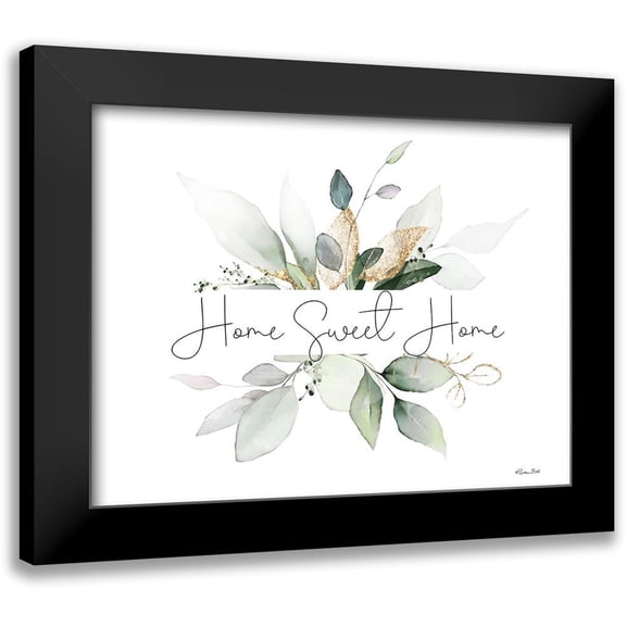 Ball, Susan 14x12 Black Modern Framed Museum Art Print Titled - Home Sweet Home