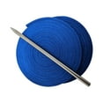 thumbnail image 5 of TOFL Baseball Glove Lace Repair Kit 2 Leather Laces Lacing Needle Blue 72" x 3/16", 5 of 9