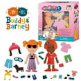 thumbnail image 6 of Buddy & Barney: Dressing Up Bath Time Stickers - 32 Reusable Foam Stickers & Mesh Storage Bag, Mix & Match, Fun Tub Water Toy, Toddlers & Kids Age 3+, 6 of 9