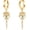 Eye, variant on Gold Hoop Earrings 14K Glod Plated Lightweight Huggie Hoops Dangle Snake Lock Love Heart Earrings for Women Hypoallergenic Earrings Dainty Wear