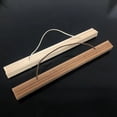 thumbnail image 4 of Solid Wood Magnet Hanging Picture Clip poster Clip Magnetic Absorption Hanging Frame Canvas Framed Photo Frame Hanging Shaft Hanging Rod - style：Pine wood material；, 4 of 5