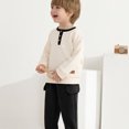 thumbnail image 3 of GYRATEDREAM Toddler Boy Clothes Set Long Sleeve Sweatshirt and Pants Fall Winter Outfits 2T 3T 4T 5T 6T, 3 of 9