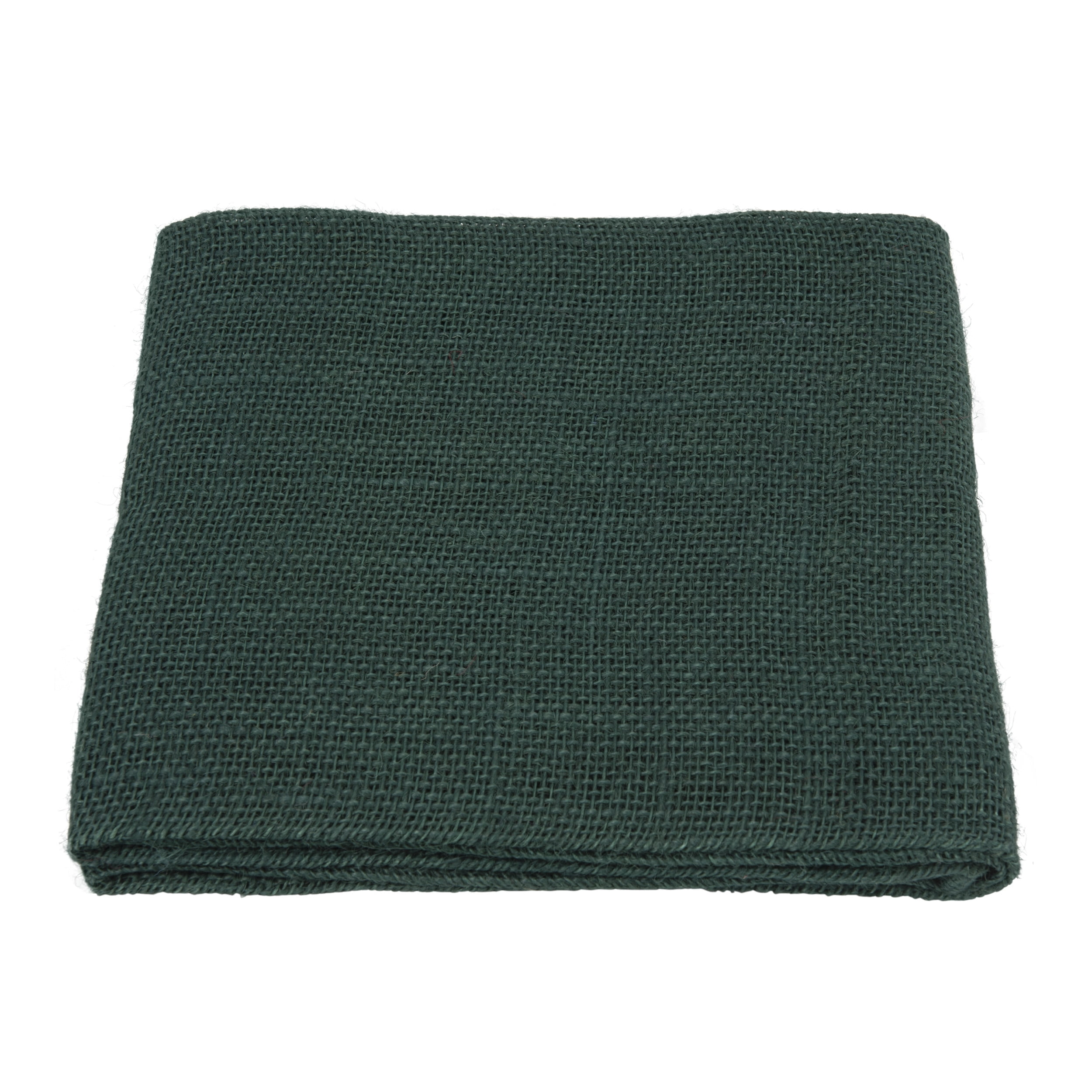 Allen Company Precut Natural Jute Burlap, Finished Edges, 46"W x 1-Yard, Pine