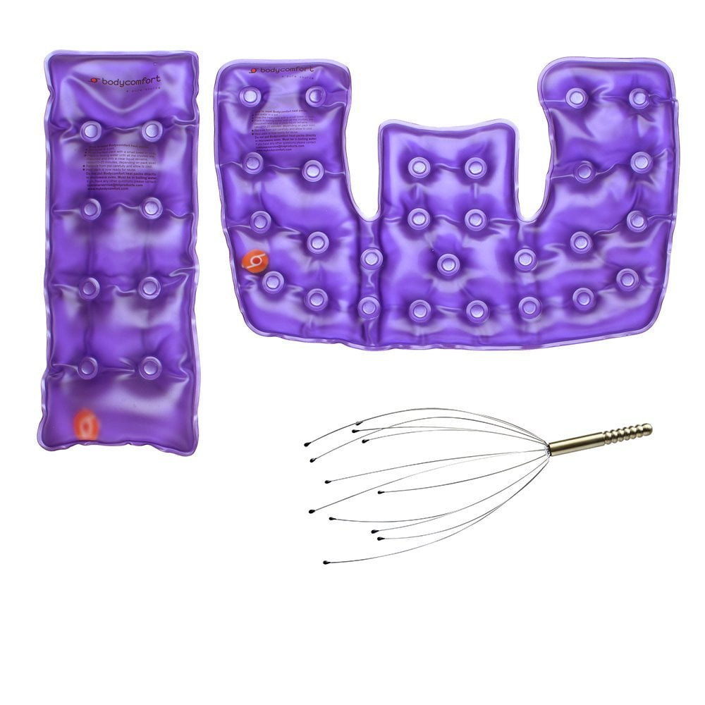 Body Comfort Reusable and Instant Heat Packs (Neck & Shoulder Lavender