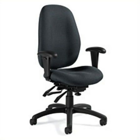 High Back Multi Tilter Office - Global Malaga High Back Multi Tilter Office Chair in Graphite
