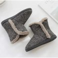 thumbnail image 3 of Pantuflas Pantuflas de cabaña Botas de cabaña con Forro Alto Zapatillas de Invierno Antideslizantes para Adultos Unisex, 3 of 7