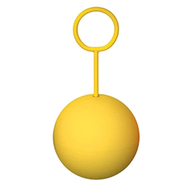 Anillo de tracción, globo de agua, bomba de agua de silicona, juegos de juguete para piscina (amarillo) Likrtyny Para estrenar