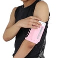 thumbnail image 1 of Reflective Armband Wristband for Cellphone Running - Cell Phone Wrist Band Sleeve Arm Bag - Sports Stretchy Spandex Arm Band Strap Holder Pouch Case for Yoga Walking Hiking Running Elastic, 1 of 8